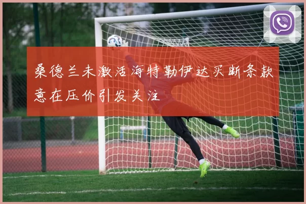 桑德兰未激活海特勒伊达买断条款意在压价引发关注